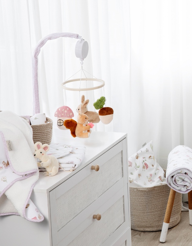 Living Textiles - Musical Mobile - Whimsical Wonderland
