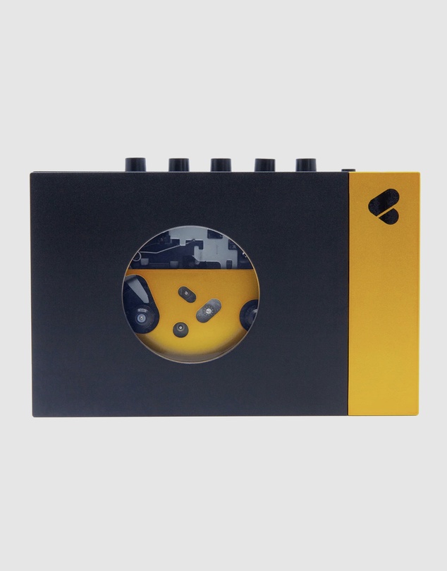 We Are Rewind - We Are Rewind Portable Cassette Player & Recorder - Amy, Black & Yellow