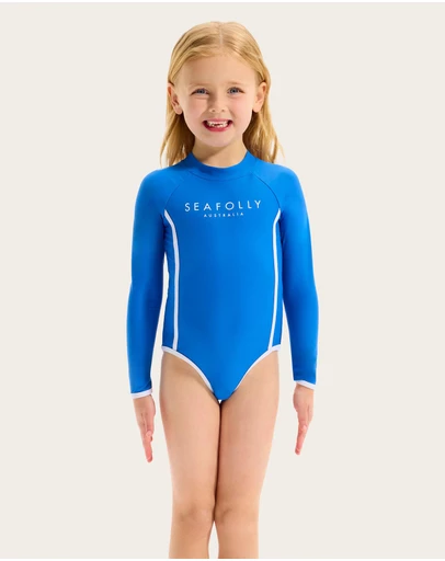 Seafolly - Essential Logo Paddlesuit - Kids