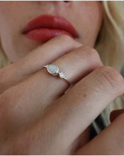 Luna Rae - Sterling Silver - Higher Love Ring