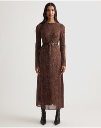 Decjuba - Chelsea Georgette Maxi Dress