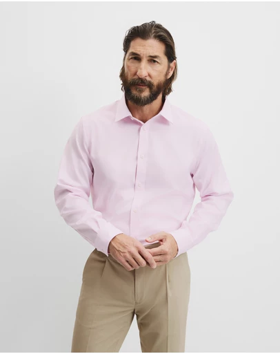 Country Road - Regular Fit Textured Travel Shirt