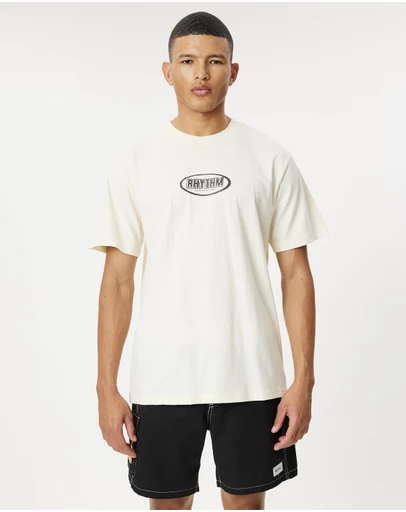 Rhythm - Elliptic Printed Vintage SS T-Shirt