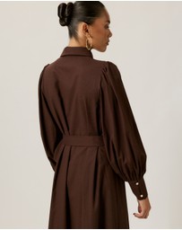 Tussah - Haven Linen Blend Midi Dress