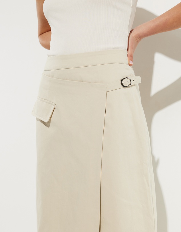 Calli - Tara Midi Twill Skirt