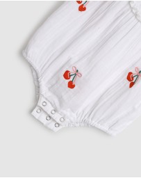 Alex & Ant - Pretty Romper - White