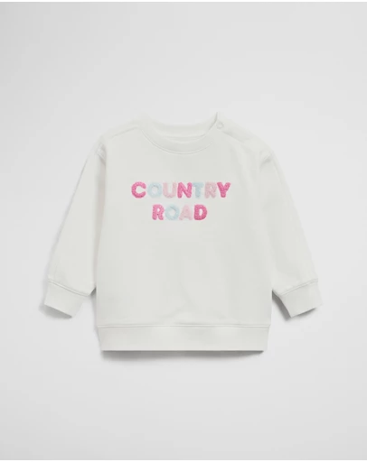 Country Road - Contrast Boucle Sweat