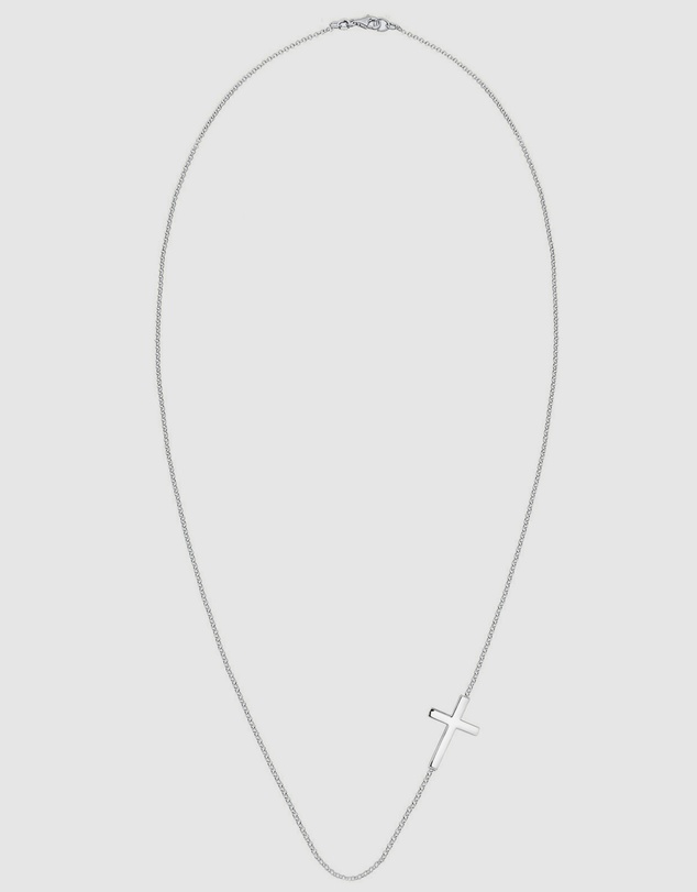 Elli Jewelry - Cross Pendant Necklace in 925 Silver
