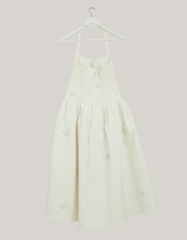 Revibe - Repaired BY JOHNNY. Anita Spot Halter Dress - AU 12