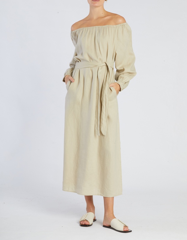 Amelius - Tala Linen Maxi Dress