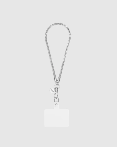 Kate Spade - Kate Spade Heart of Silver Phone Charm Wrist Strap