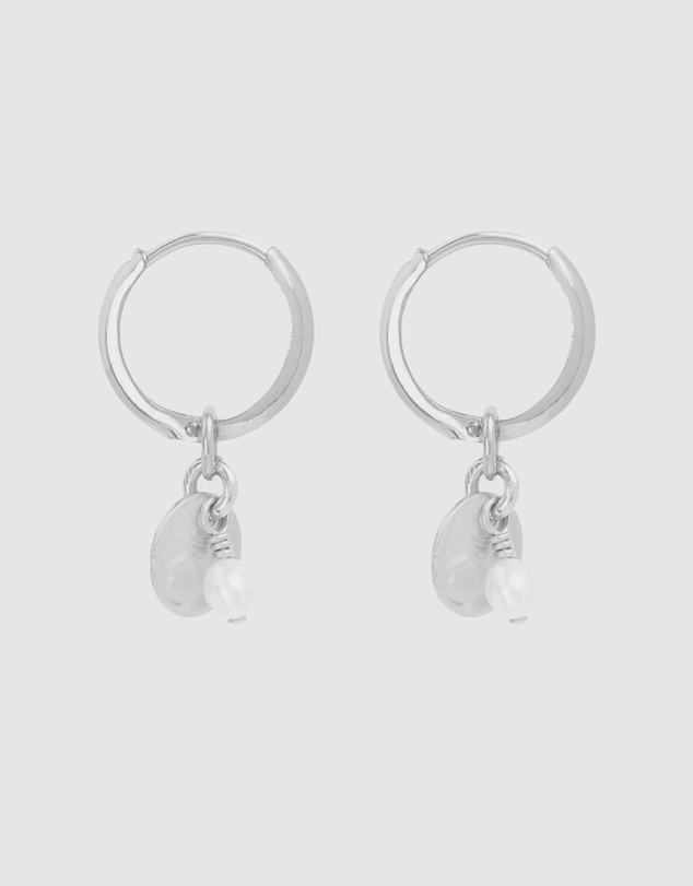 Alana Maria - Sia Mini Hoop Earrings - Sterling Silver