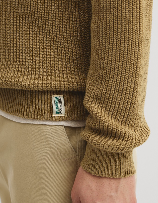 Country Road - Workwear Australian Cotton Crew Knit