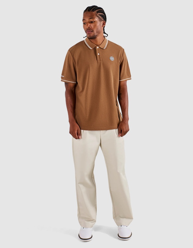 Malbon - Fairway Applique Pique Polo