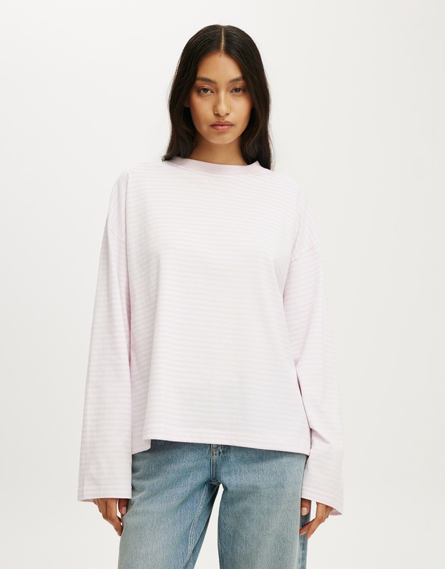 Cotton On - Boxy Long Sleeve Top