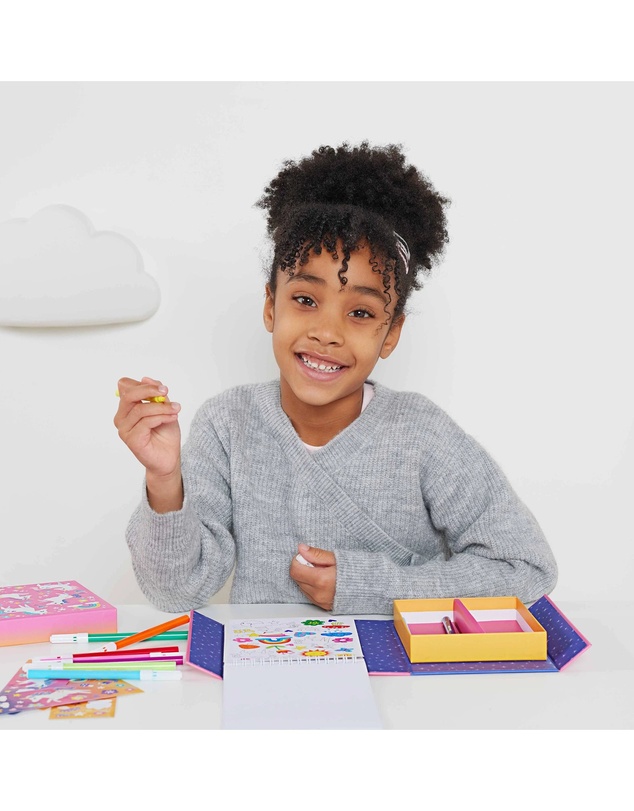 Tiger Tribe - Colouring Set Unicorn Magic