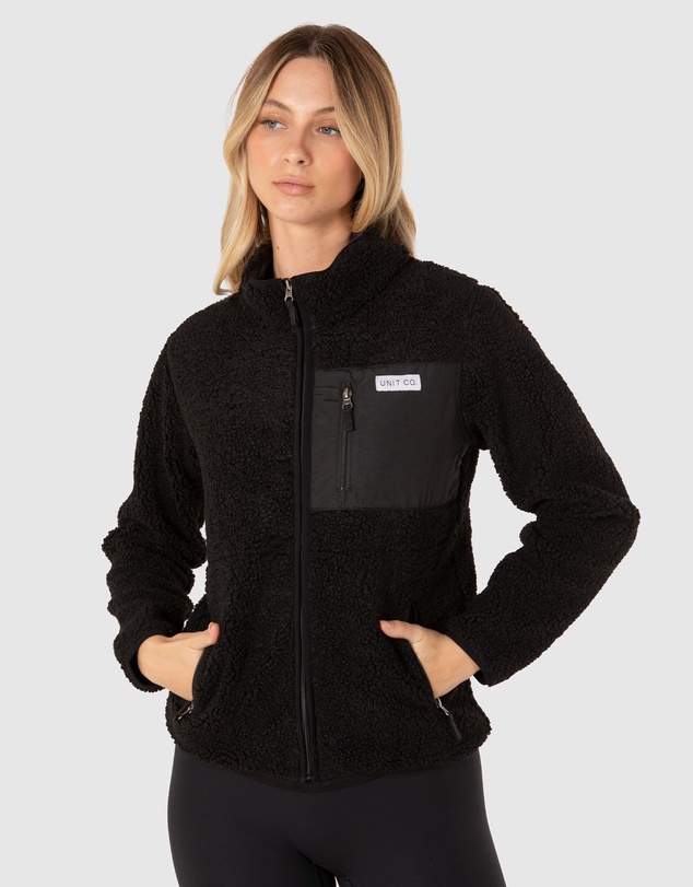 UNIT - UNIT Expedition Ladies Half Pile Zip Thru Jacket