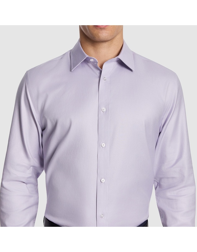 yd. - Maximum Two Ply Cotton Slim Dress Shirt