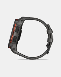 Garmin - Instinct 3 50mm Solar Black Bezel with Charcoal Band