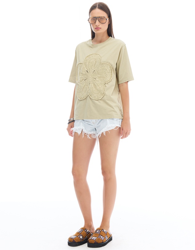 THE TALES - The Tales Crochet Flower Tee