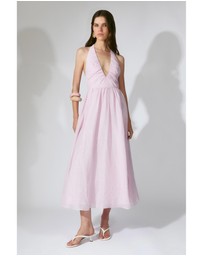 Bardot - Dorota Halter Neck Midi Dress