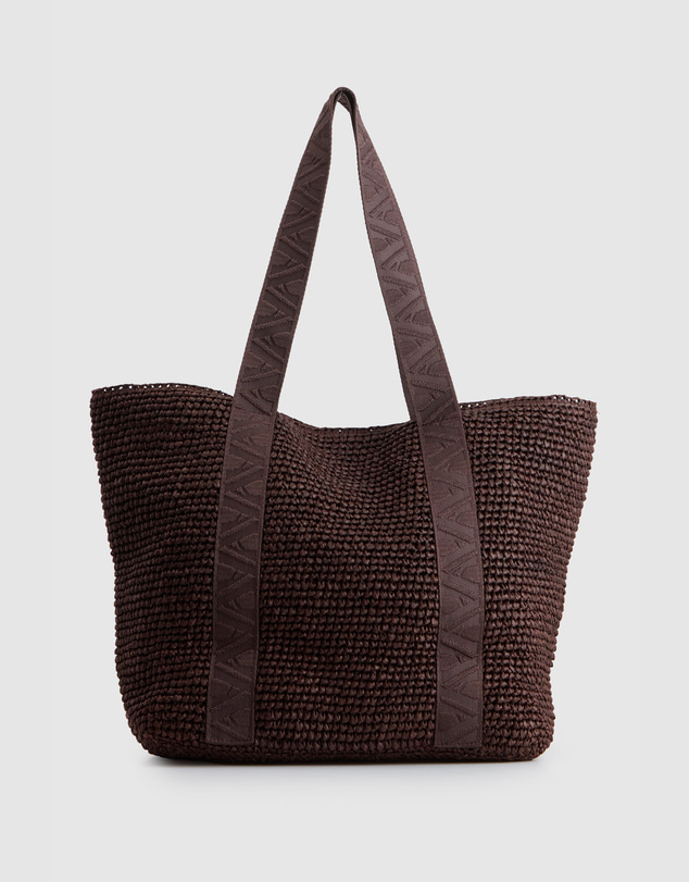 AYA - Fallon Large Straw Tote Bag