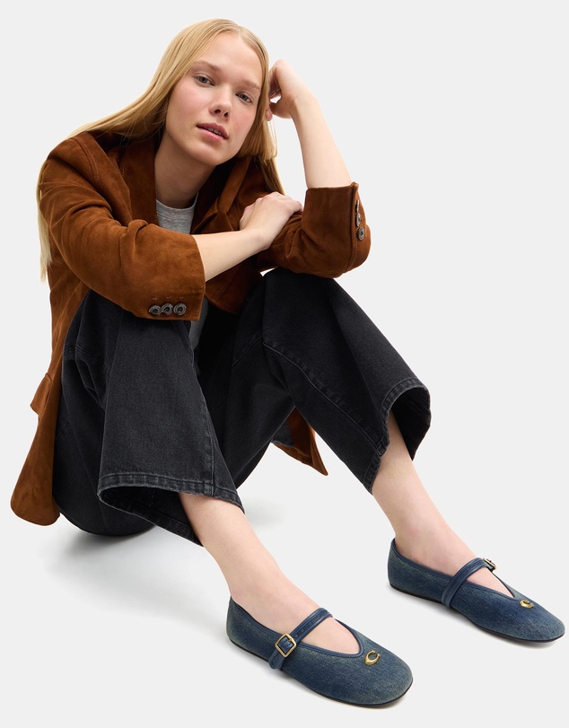 Coach - Sculpted C Soft Mary Janes
