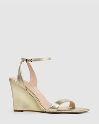 Edward Meller - SHANIA90 Single Strap Sandal on Wedge