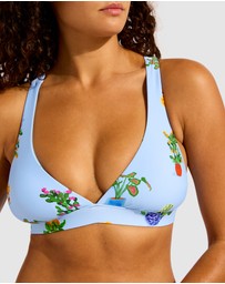 Seafolly - Playa Bonita Multi Fit Triangle Bikini Top