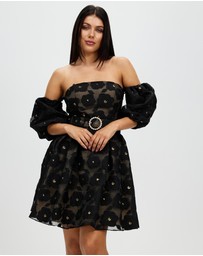 Romance by Honey and Beau - Selena Puff Sleeve Dress