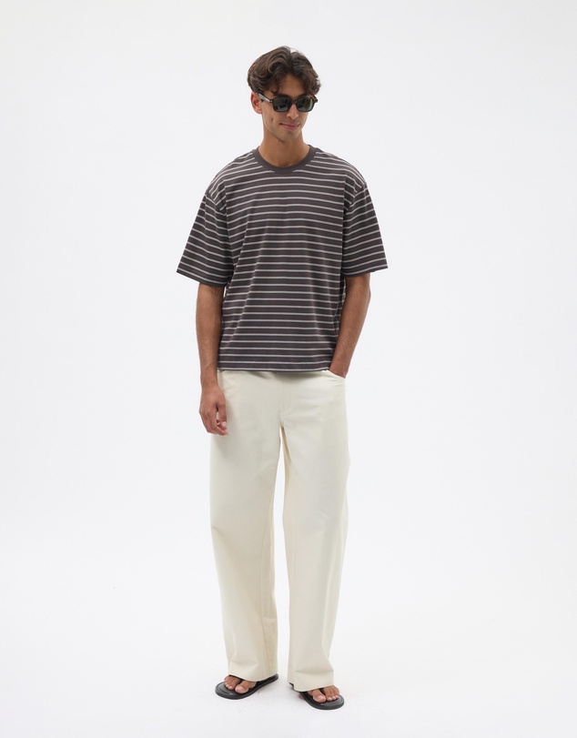 AERE - Relaxed Stripe T-Shirt