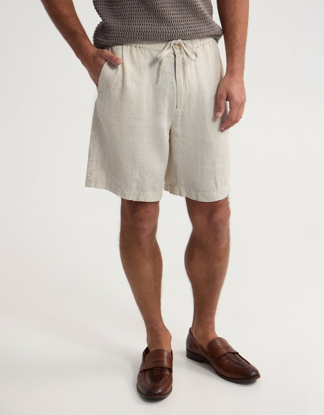 Oxford - Carlos French Linen Shorts