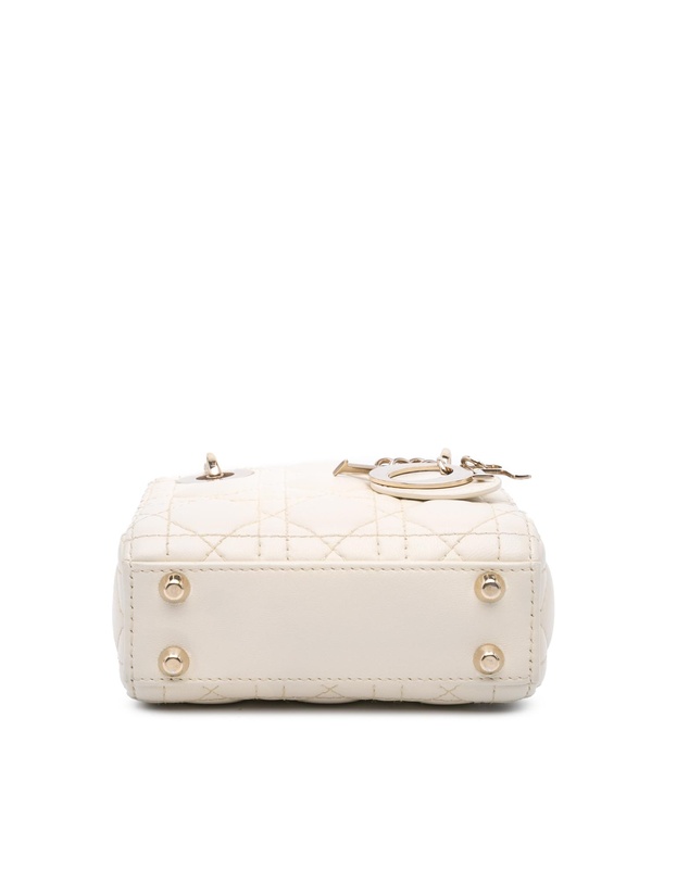 Pre-Loved by Azura Reborn - Pre-Loved dior Lady Dior Mini Quilted Leather Bag