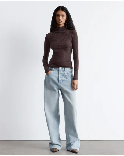 & Other Stories - Mock-Neck Top
