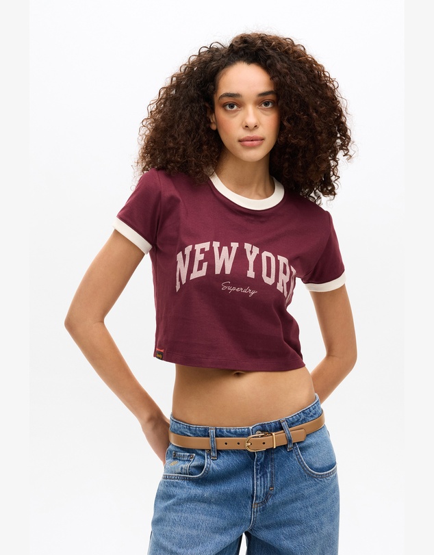 Superdry - Athletic Essentials Ringer Slim Fit Tee