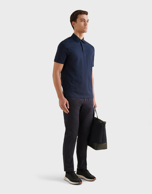Peckham Rye  - Peckham Rye SS Mercerised Jersey Polo