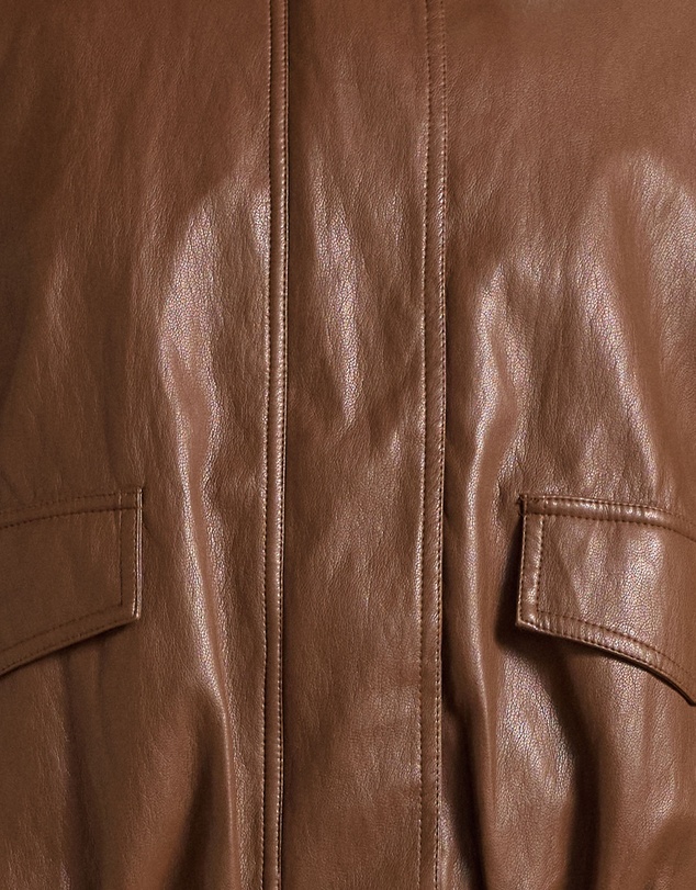 MVN - Soft Faux Leather Jacket