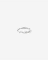Michael Hill - Wedding Band with 0.15 Carat TW of Diamonds in 14kt White Gold