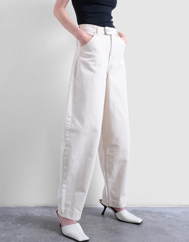 TOPSHOP - Smart Barrel Leg Trousers