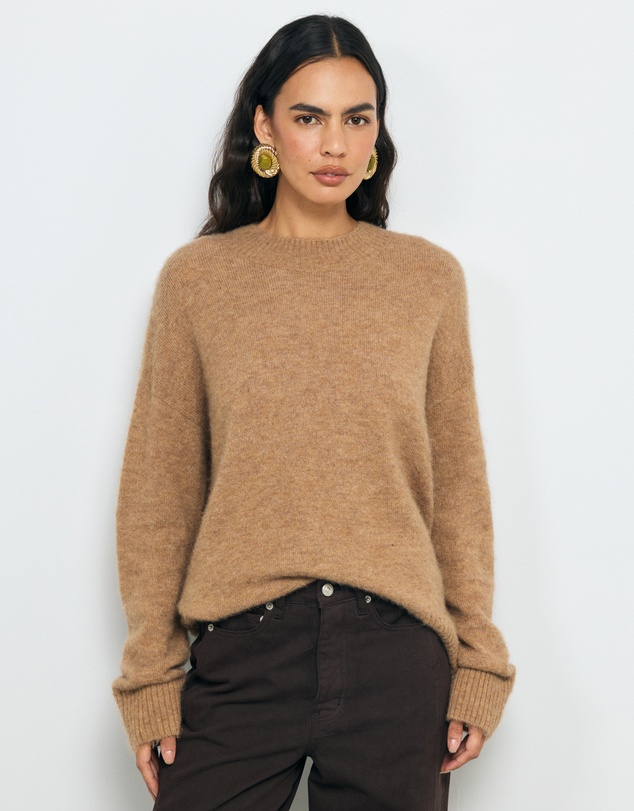 AERE - Jori Wool Blend Oversized Knit Jumper