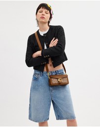 Coach - Coated Canvas Signature Tabby Shoulder Bag 20
