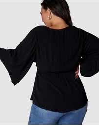 Something 4 Olivia - Salma Wrap Blouse