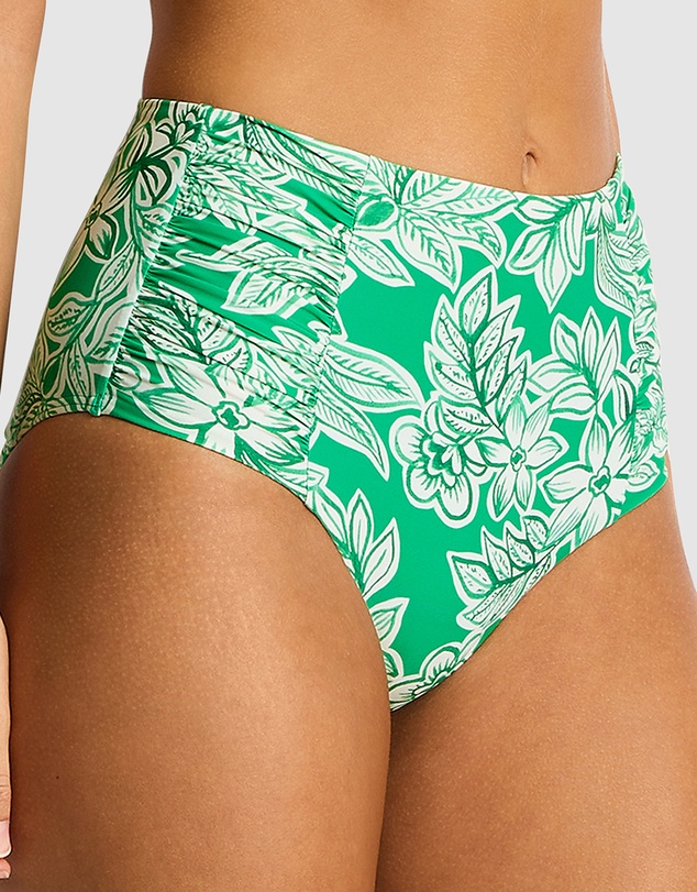 Sea Level Australia - Palmera High Waist Gathered Side Pant