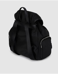 Karl Lagerfeld - Ikon Nylon Small Flap Backpack