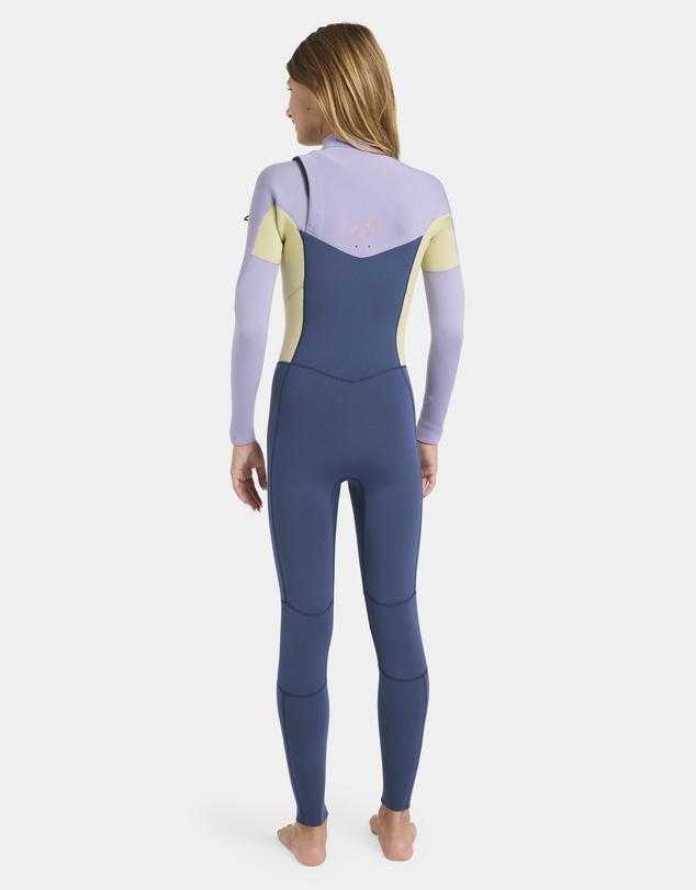 Billabong Kids - Girls 8 to 16 Synergy Chest Zip Long Sleeve Fullsuit