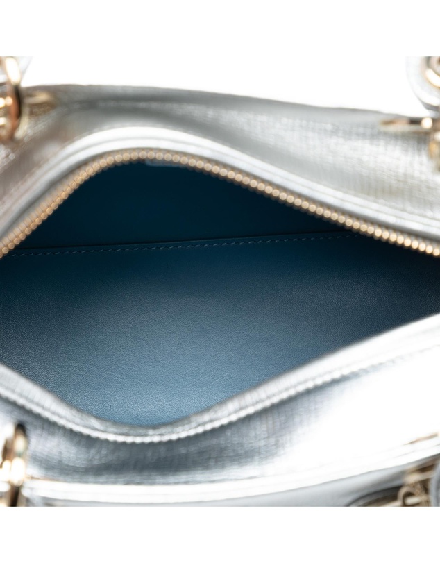 Pre-Loved by Azura Reborn - Pre-Loved Medium Calfskin Patch Embellished Lady Dior