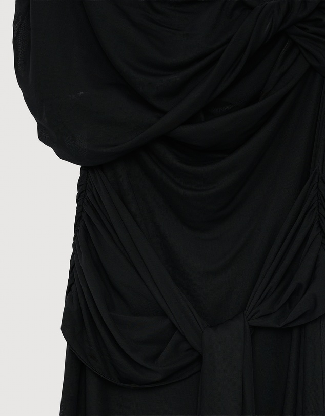 Revibe - Repaired CHANCERY Margot One Shoulder Drape Maxi Dress - AU 18