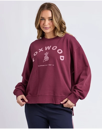 Foxwood - Effortless Contrast Crew Windsor Wine