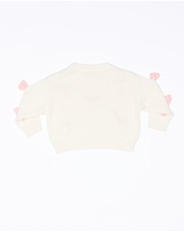 Walnut Melbourne - Bow Knit jumper
