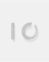 THOMAS SABO - Ear cuff with white zirconia
